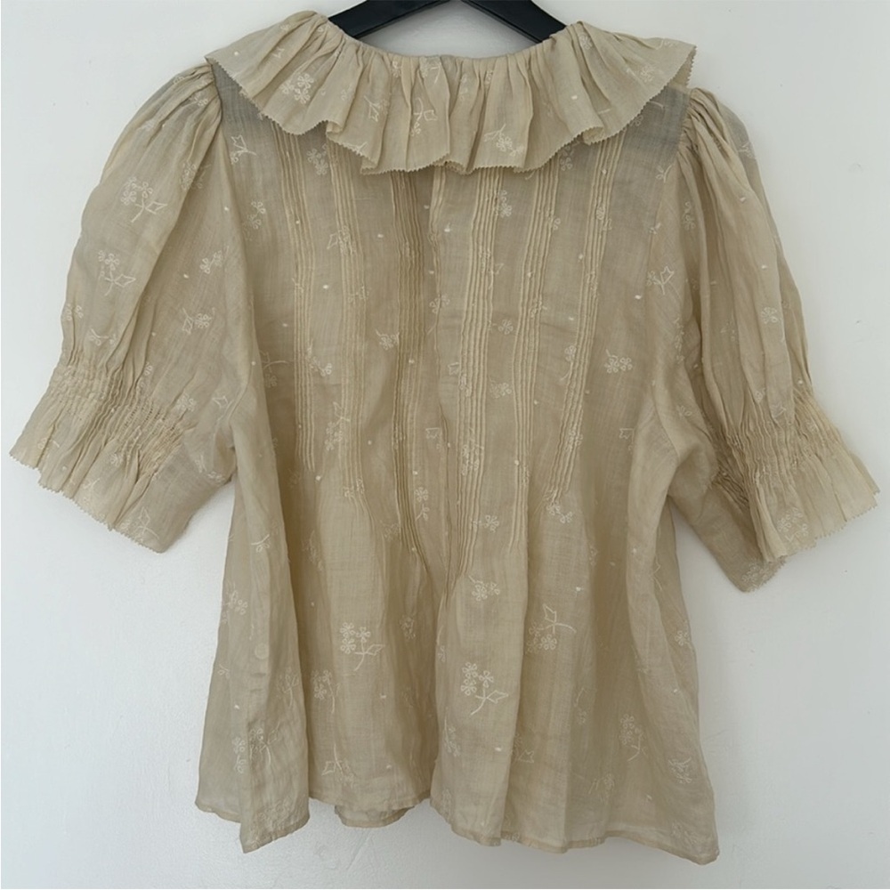 DOEN linen blouse top